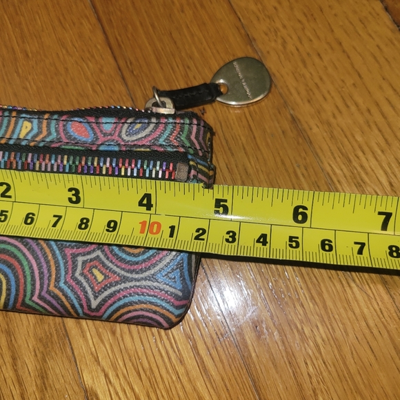 Dooney & Bourke Keychain Wallet Multi-Color Small - Picture 4 of 5